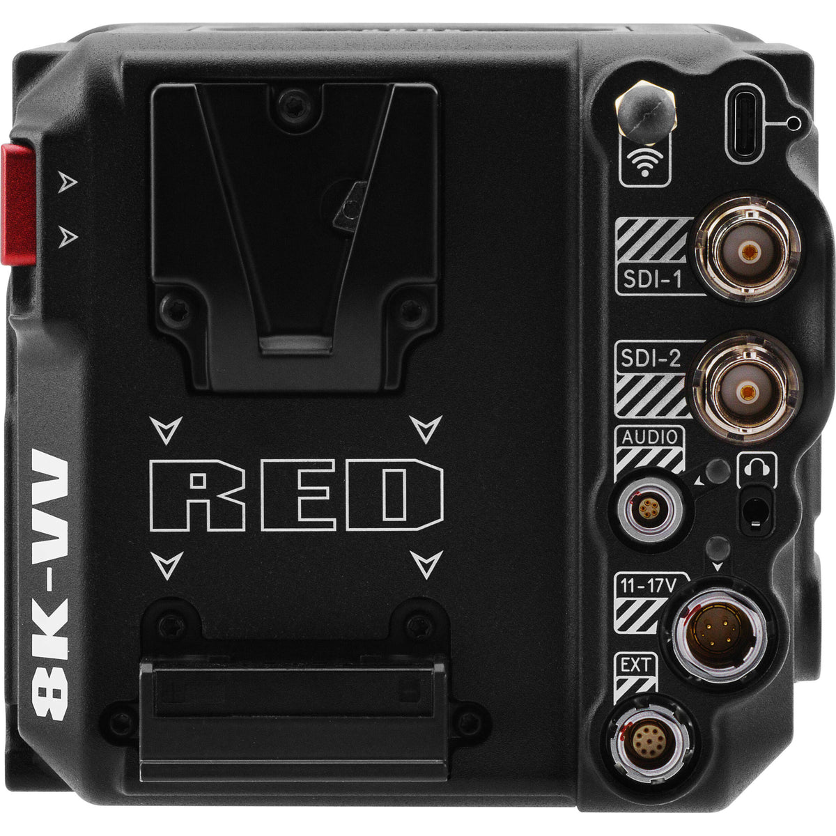 Cámara Digital RED Digital Cinema V-RAPTOR [X] 8K VV (Nikon Z) - vista lateral