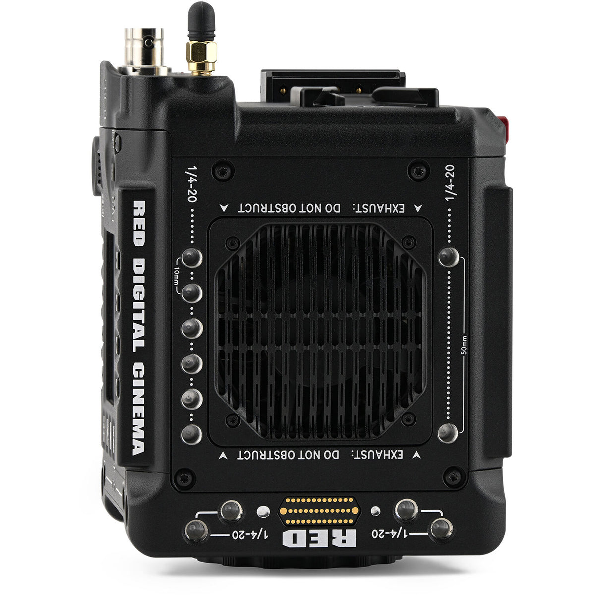 Cámara Digital RED Digital Cinema V-RAPTOR XE 8K VV (Canon RF) - puertos y conexiones