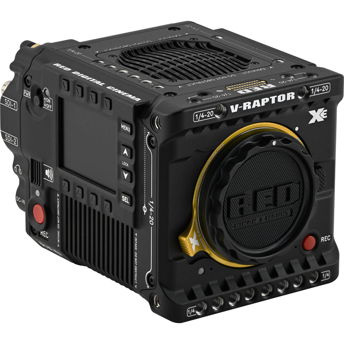 Cámara Digital RED Digital Cinema V-RAPTOR XE Cine Essentials Pack (Nikon Z) - vista frontal