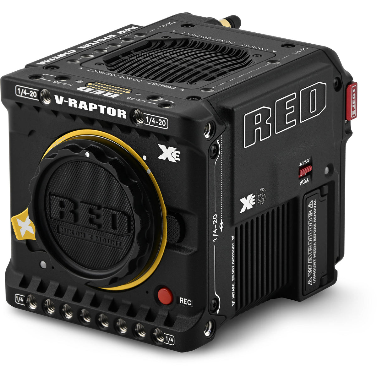 Cámara Digital RED Digital Cinema V-RAPTOR XE Cine Essentials Pack (Nikon Z) - detalle