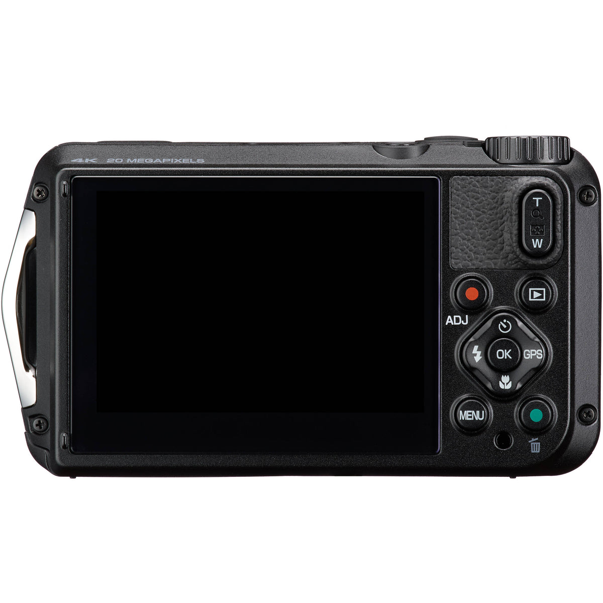 Cámara Digital Ricoh PENTAX WG-8 Resistente 20MP Verde - vista frontal