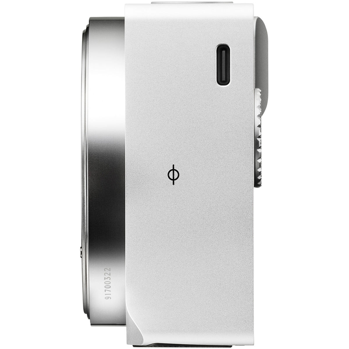 Cámara Digital Sigma BF Mirrorless Full Frame 24.6MP Plateada - vista trasera