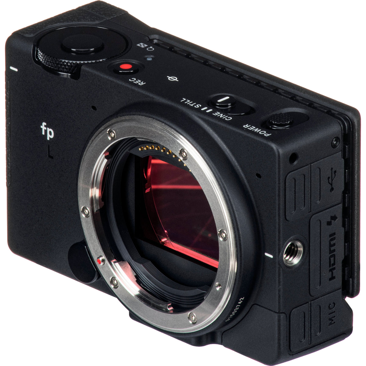 Cámara Digital Sigma fp L Mirrorless Full Frame 61MP - puertos y conexiones