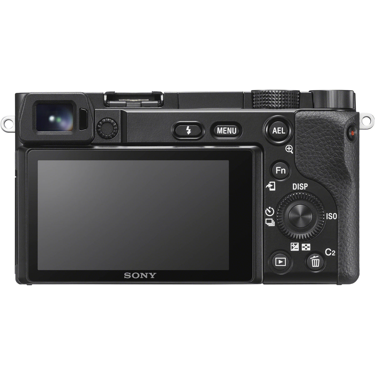 Cámara Digital Sony a6100 Mirrorless APS-C 24.2MP - vista frontal