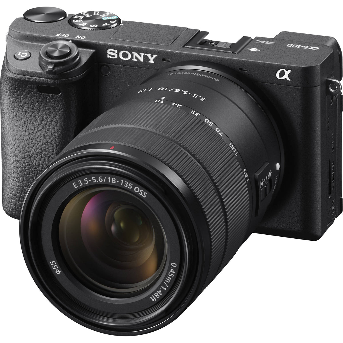 Cámara Digital Sony a6400 con Lente E 18-135mm - vista principal