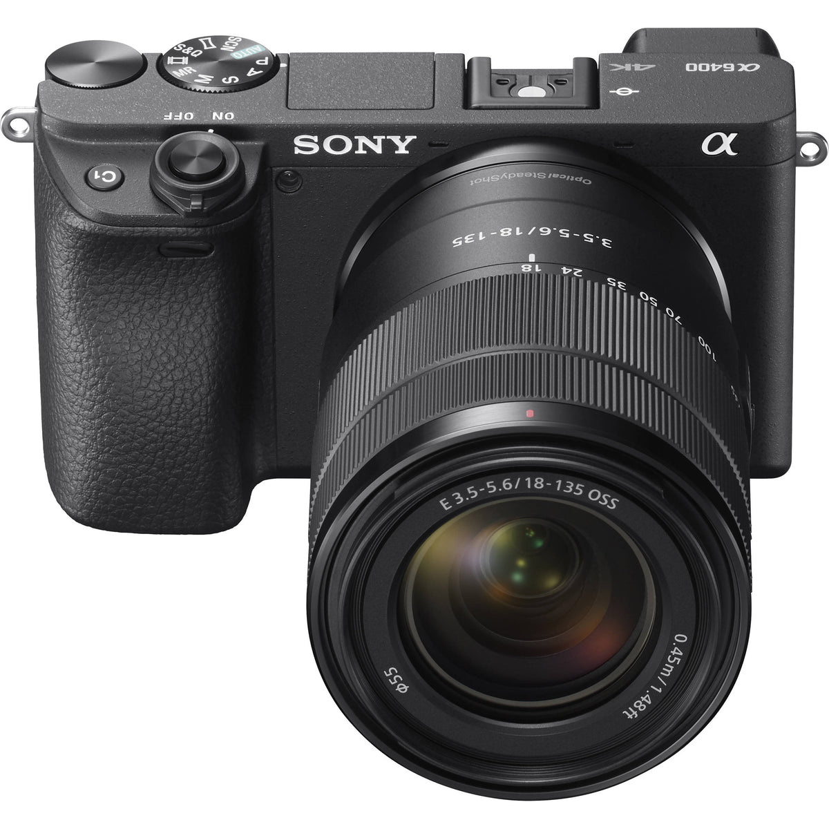 Cámara Digital Sony a6400 con Lente E 18-135mm - puertos y conexiones