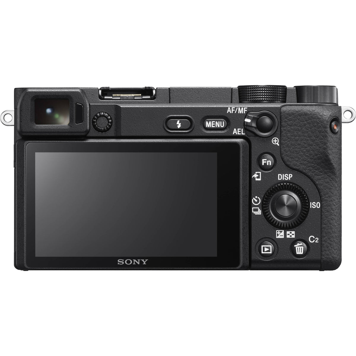Cámara Digital Sony a6400 Mirrorless APS-C 24.2MP - vista frontal