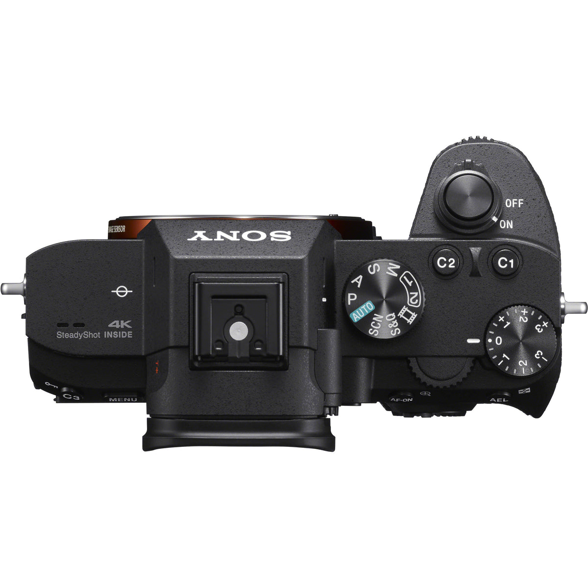 Cámara Digital Sony a7 III Mirrorless Full Frame 24MP - vista trasera