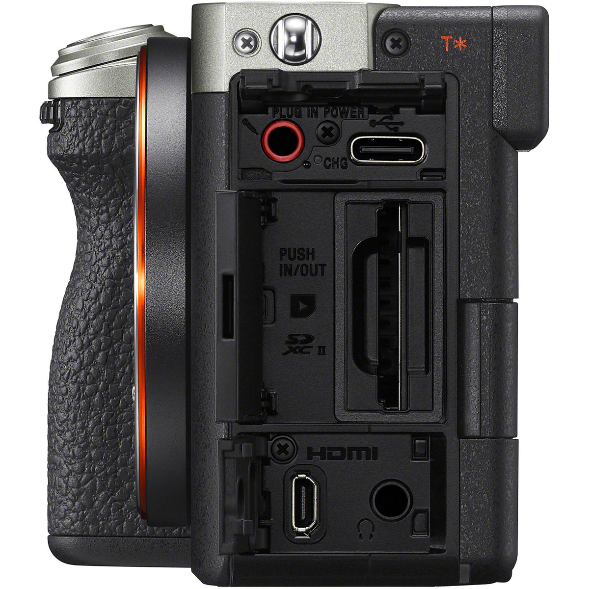 Cámara Digital Sony a7C II Mirrorless Full Frame 33MP Plateada - contenido de la caja