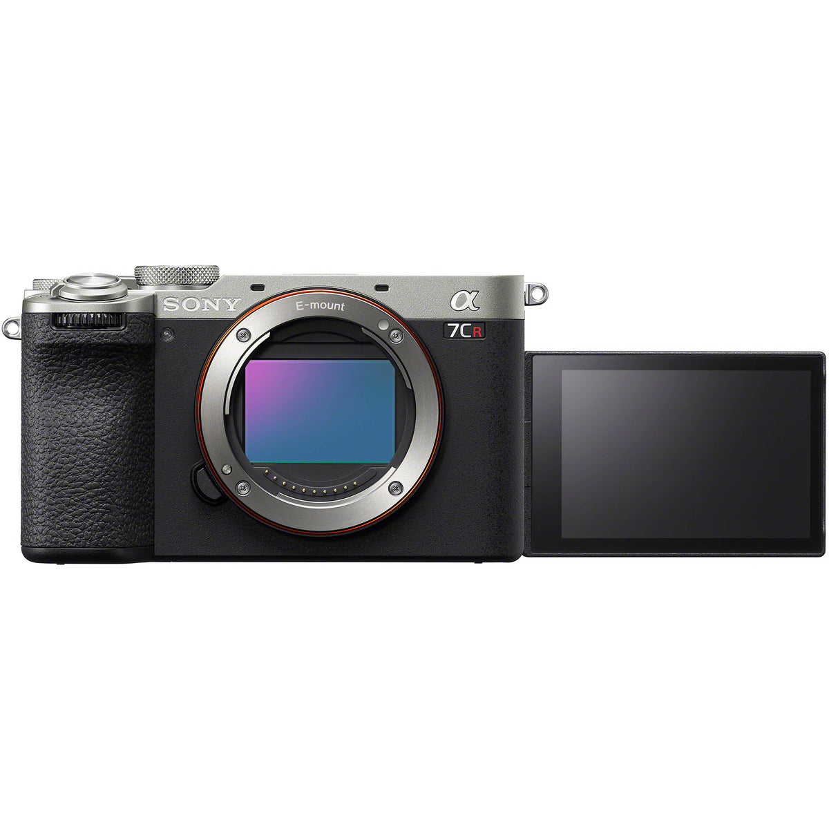Cámara Digital Sony a7CR Mirrorless Full Frame 61MP Plateada - vista trasera