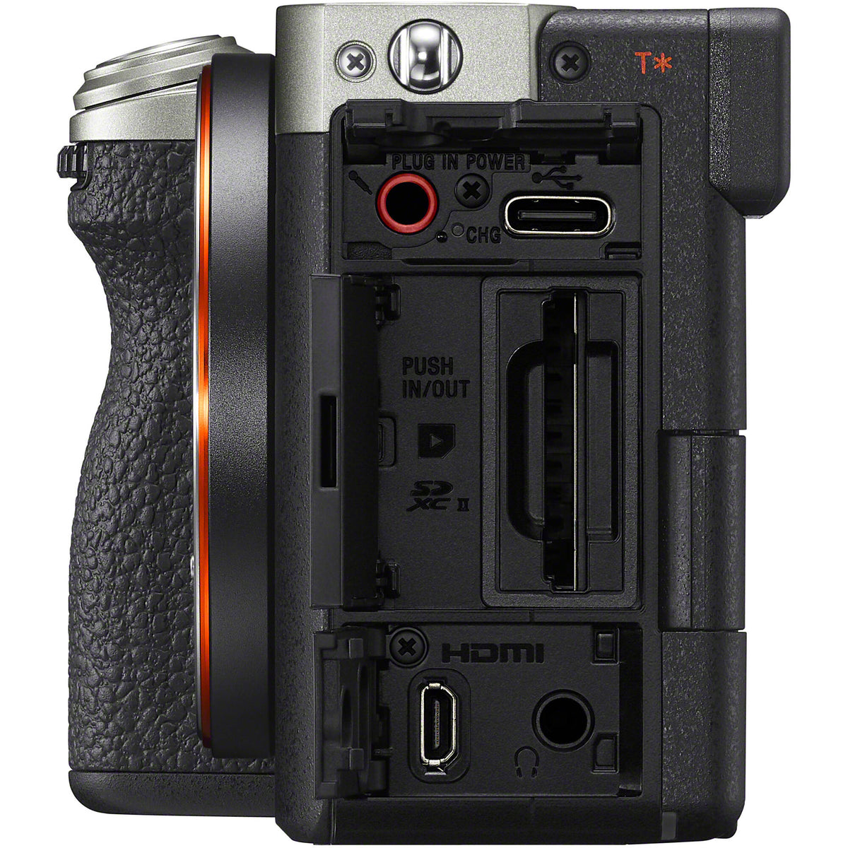 Cámara Digital Sony a7CR Mirrorless Full Frame 61MP Plateada - contenido de la caja
