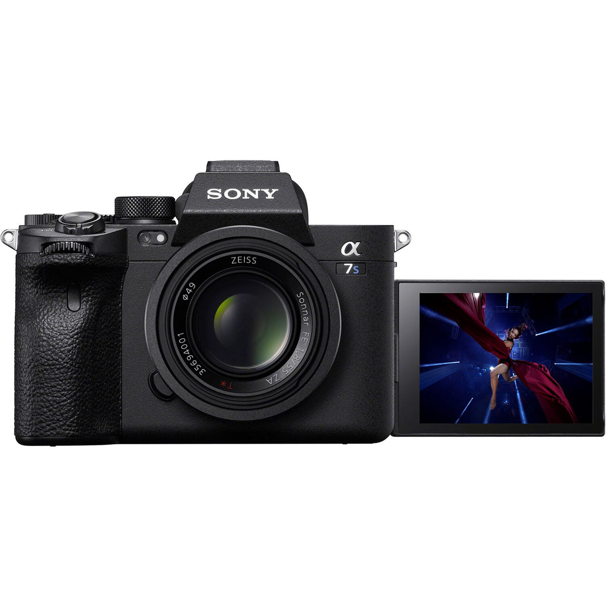 Cámara Digital Sony a7S III Mirrorless Full Frame para Video - vista lateral