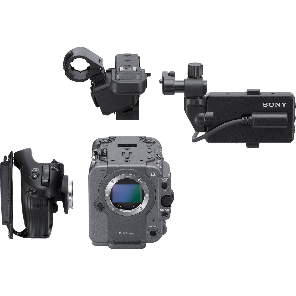 Cámara Digital Sony FX6 Digital Cinema Kit con 24-105mm Lente - en uso