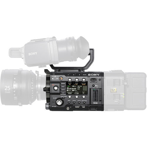 Cámara Digital Sony PMW-F5 CineAlta - vista trasera