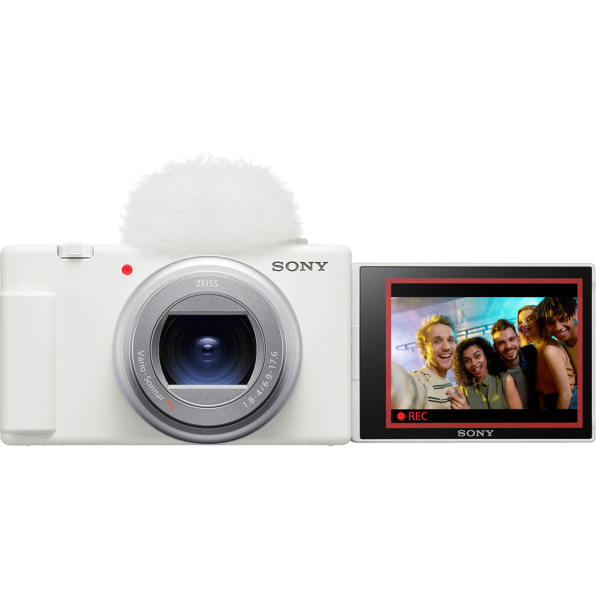 Cámara Digital Sony ZV-1 II Compacta 20.1MP para Video Blanca - vista principal