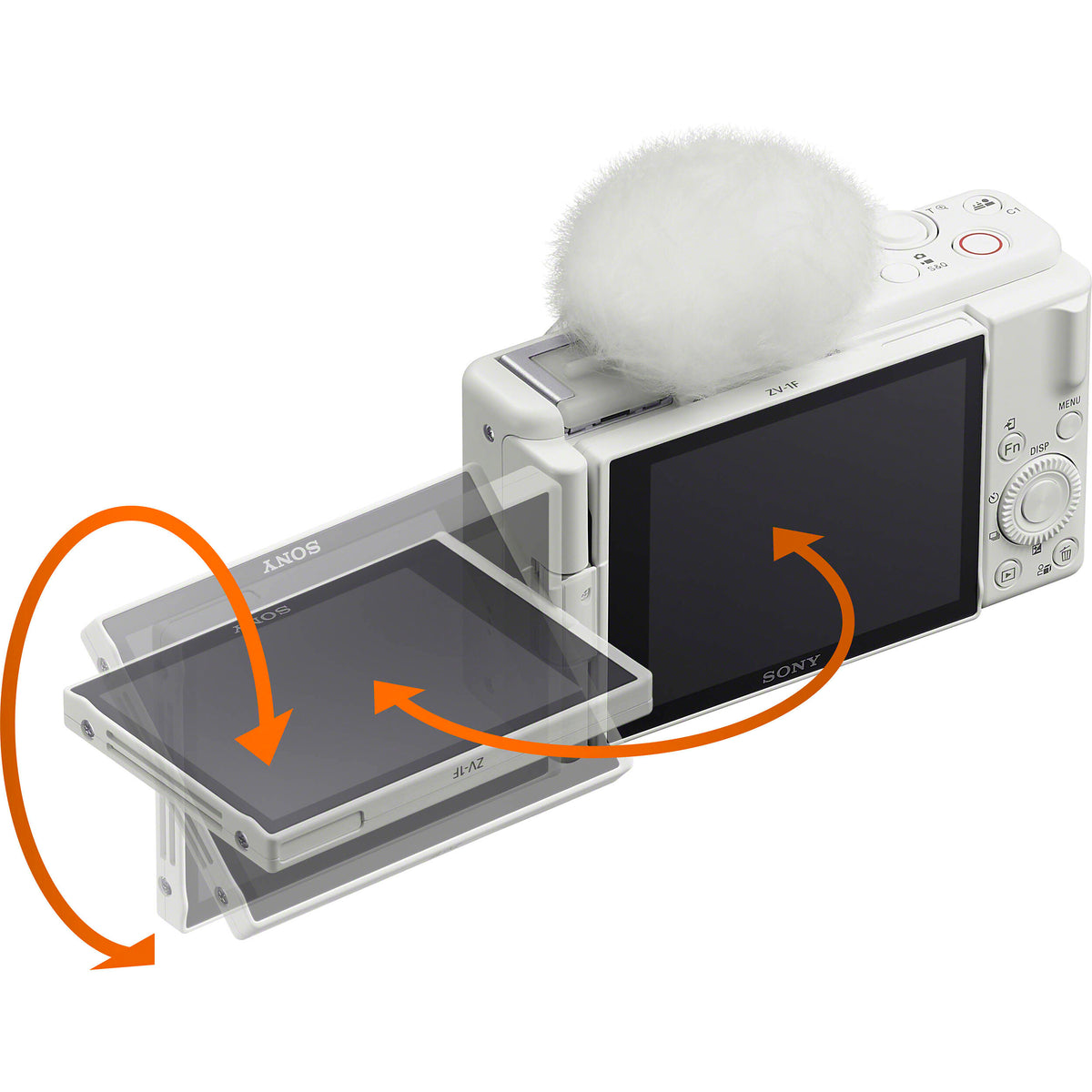 Cámara Digital Sony ZV-1F Vlogging 20.1MP Blanca