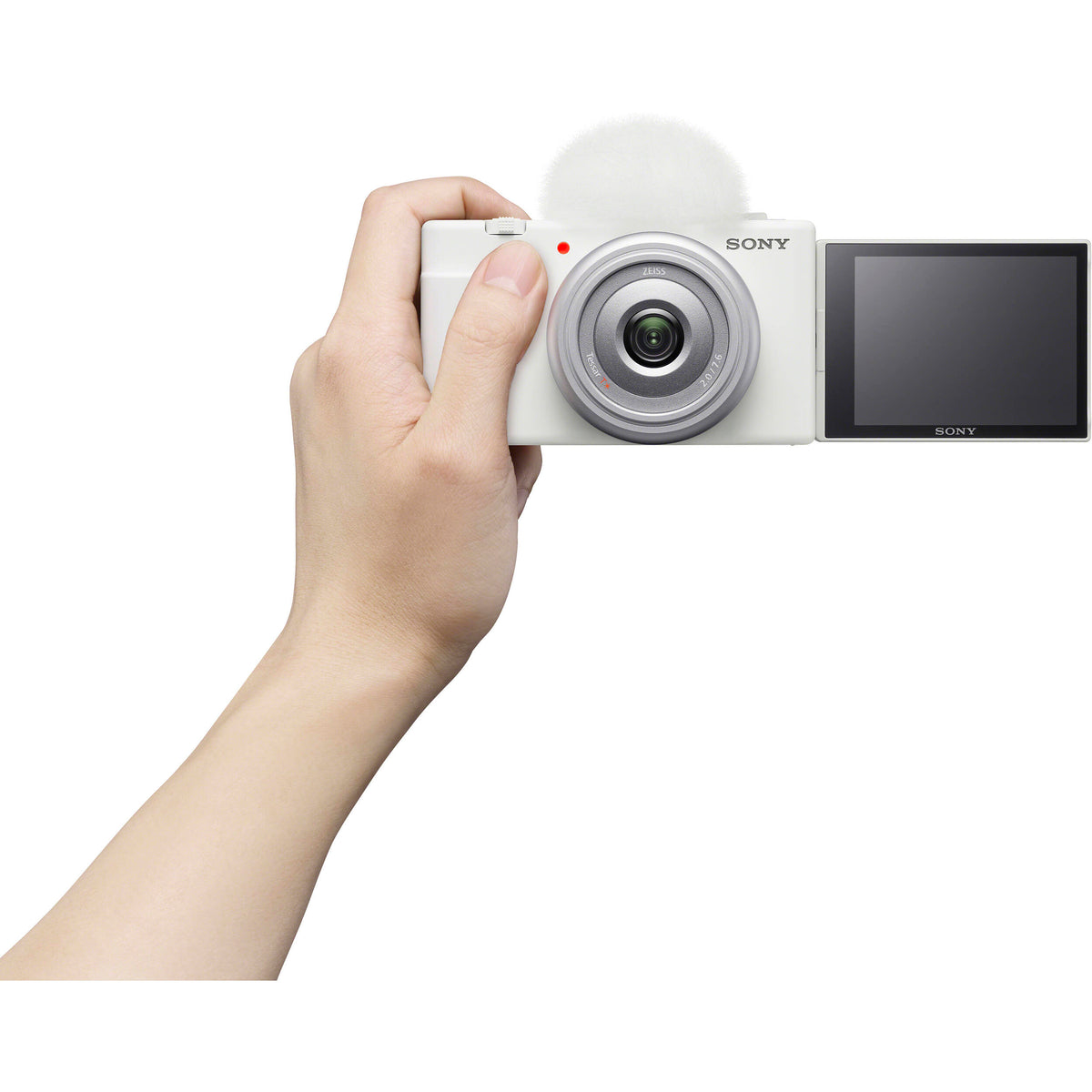 Cámara Digital Sony ZV-1F Vlogging 20.1MP Blanca