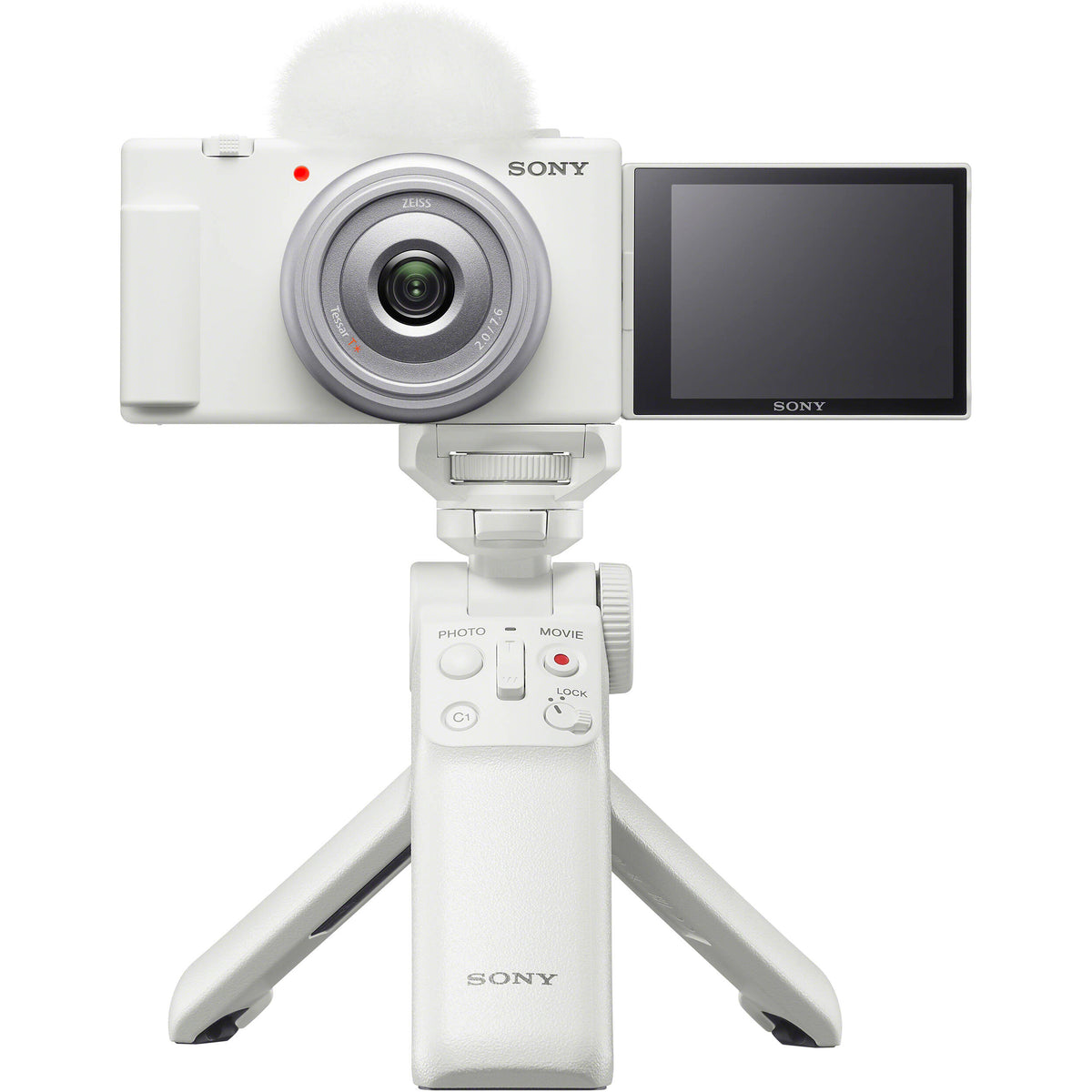Cámara Digital Sony ZV-1F Vlogging 20.1MP Blanca