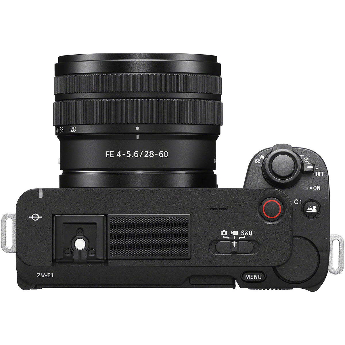 Cámara Digital Sony ZV-E1 con Lente FE 28-60mm Negra - puertos y conexiones