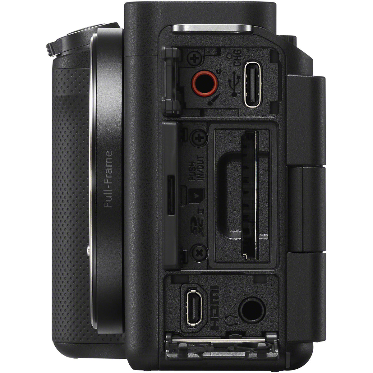 Cámara Digital Sony ZV-E1 Mirrorless Full Frame para Video Negra - vista trasera