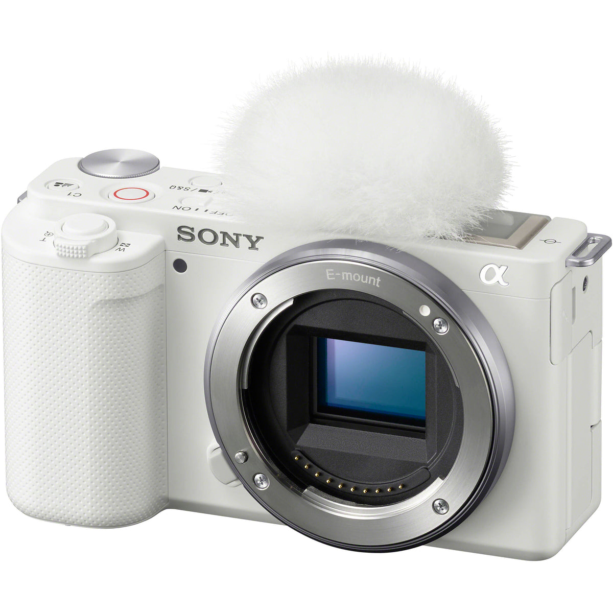 Cámara Digital Sony ZV-E10 Mirrorless APS-C para Video Blanca - vista principal