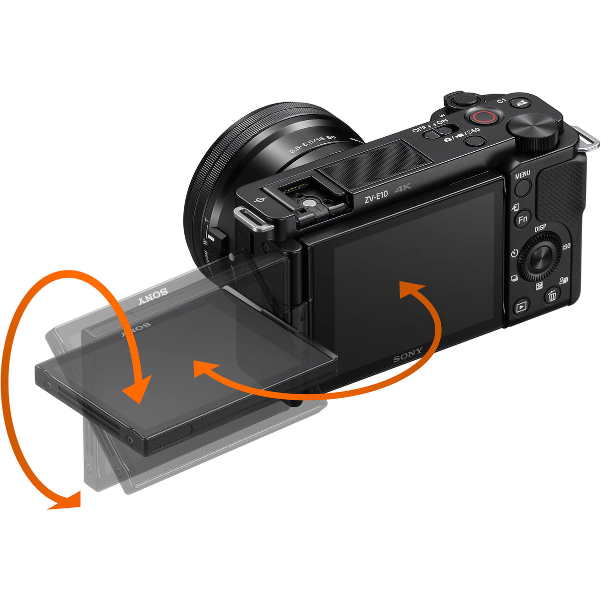 Cámara Digital Sony ZV-E10 Mirrorless (Negra)
