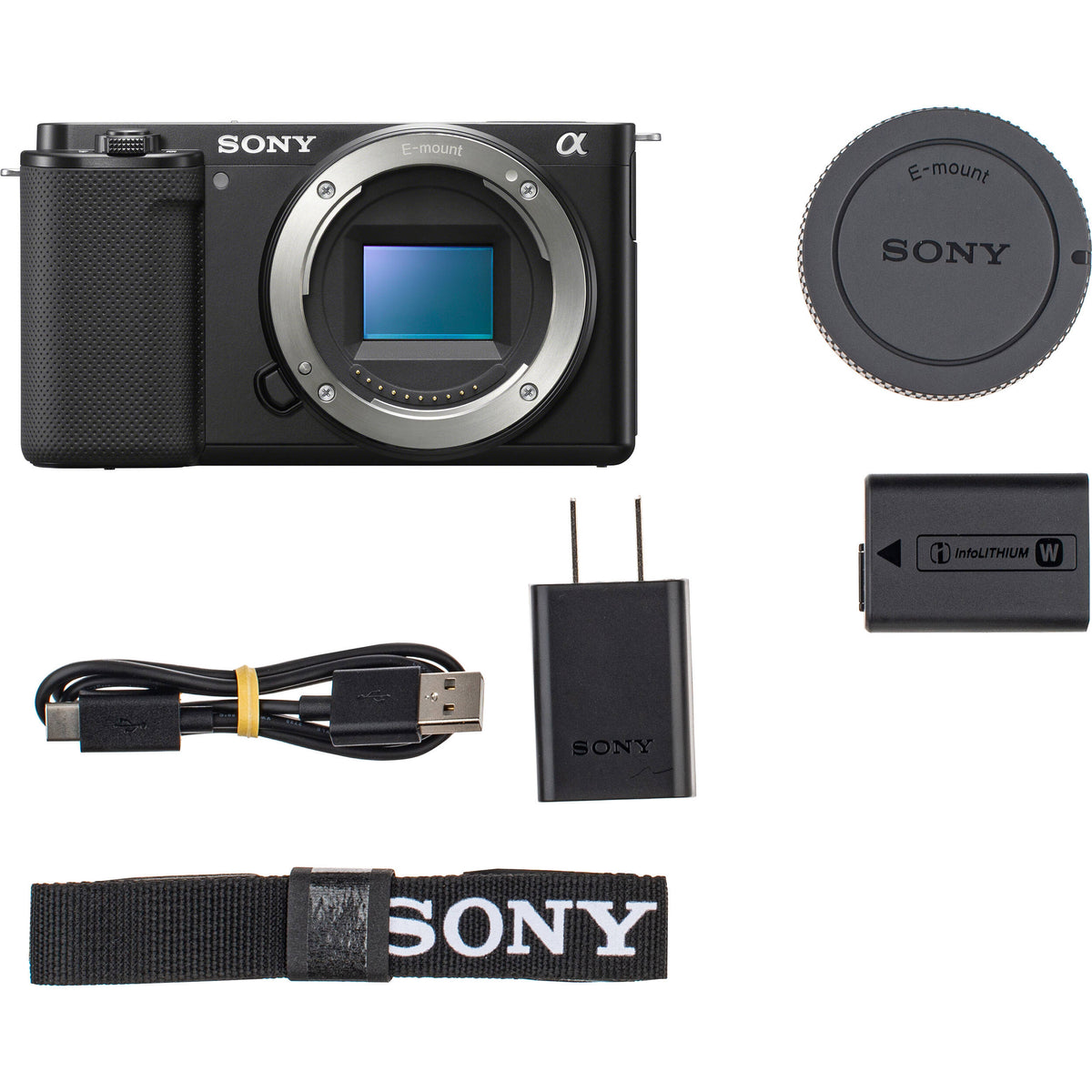 Cámara Digital Sony ZV-E10 Mirrorless (Negra)