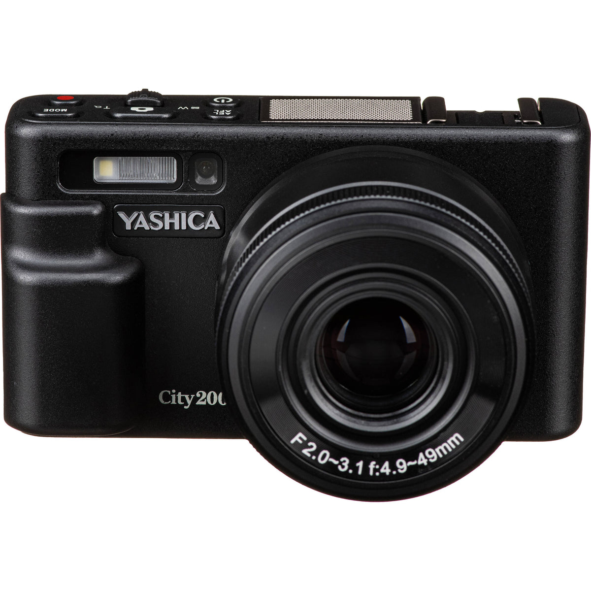 Cámara Digital Yashica City 200 Zoom Óptico 10x 13MP Negra - contenido de la caja