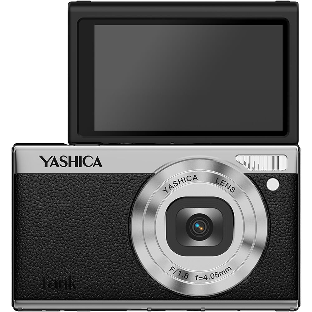 Cámara Digital Yashica Tank Compacta 12MP Negra - vista principal