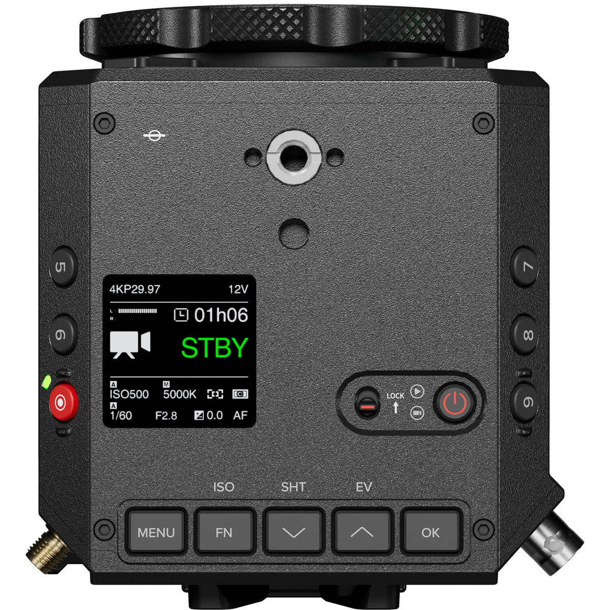 Cámara Digital Z CAM E2-M4s Mark II Professional 4K con NDI y PixelLink (Micro Four Thirds) - puertos y conexiones