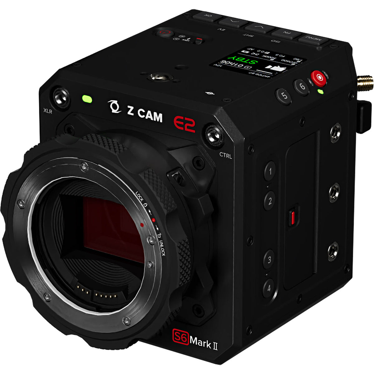 Cámara Digital Z CAM E2-S6 Mark II Super 35 6K (Canon EF) - vista lateral