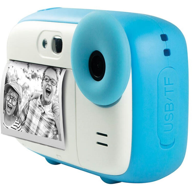 Cámara Instantánea AgfaPhoto Realikids Instant Cam para Niños Azul - puertos y conexiones