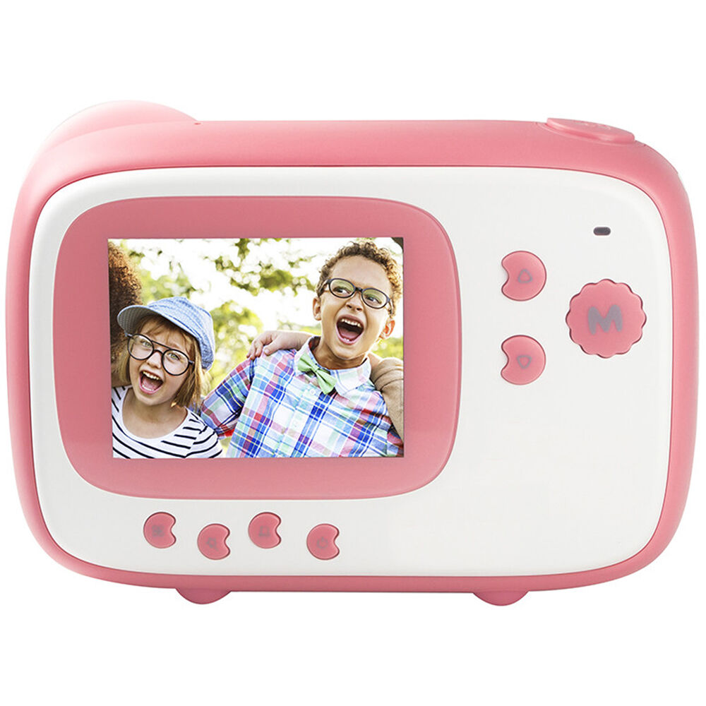 Cámara Instantánea AgfaPhoto Realikids Instant Cam para Niños Rosa - vista frontal