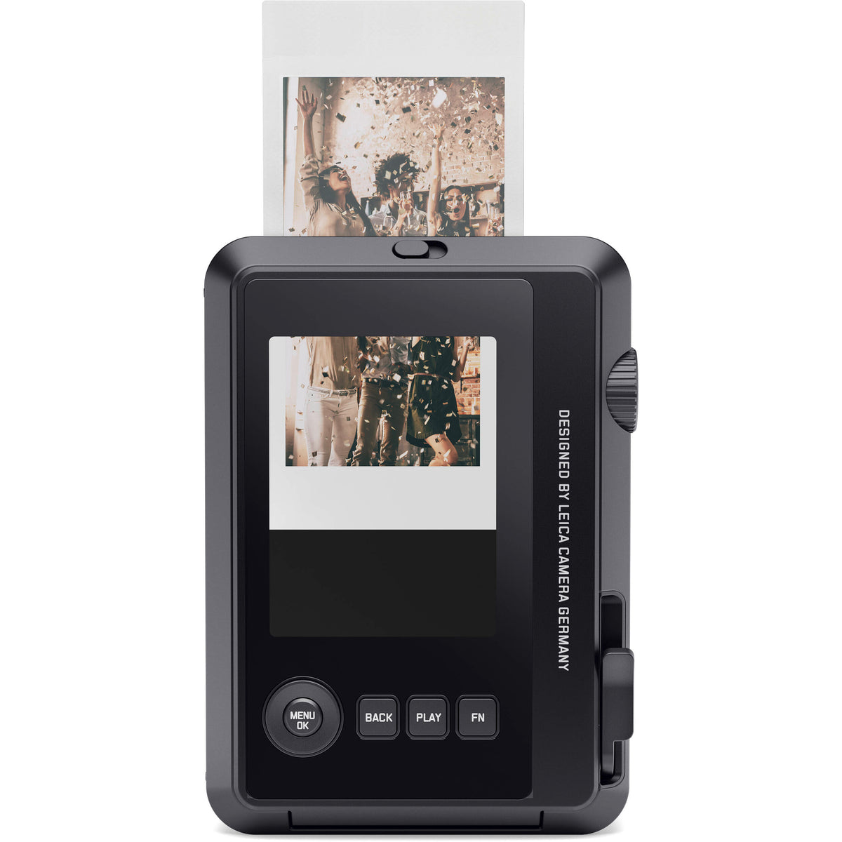 Cámara Instantánea Leica SOFORT 2 Híbrida Negra - detalle
