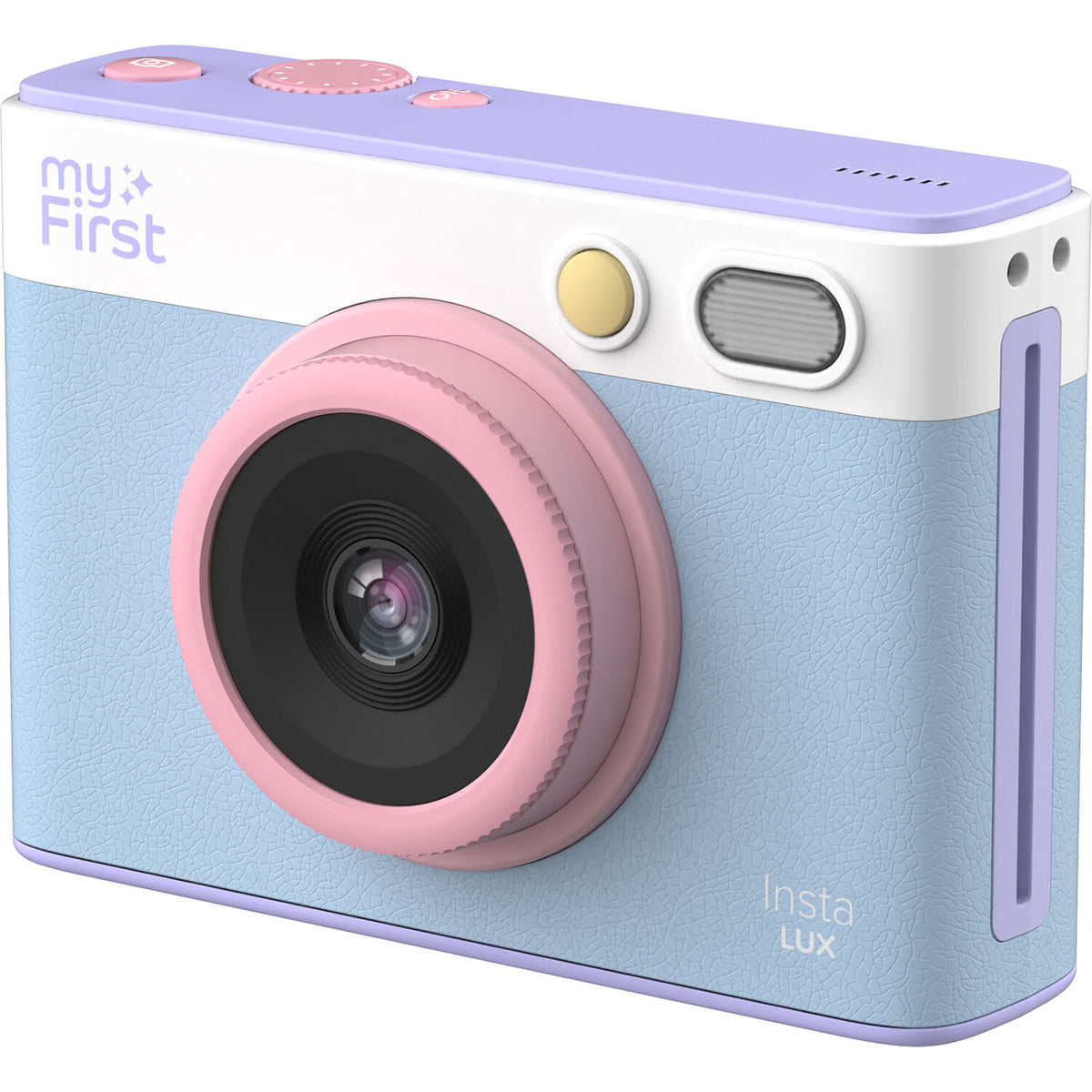 Cámara Instantánea myFirst Insta Lux Híbrida Algodón de Azúcar - vista trasera