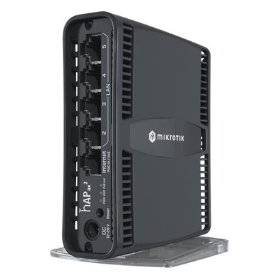 Router Wi-Fi 6 Mikrotik C52IG-5HAXD2HAXD-TC 5 puertos 1 GB