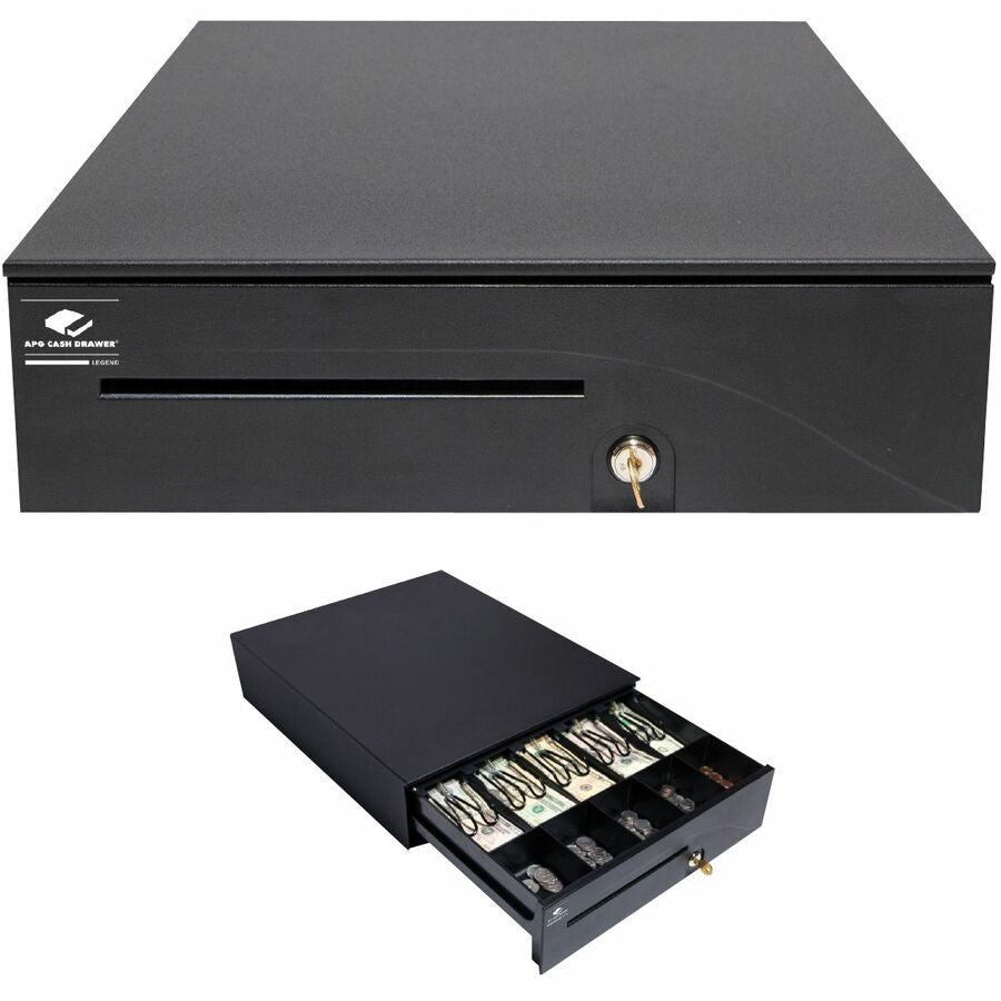 Cajón de Dinero apg Cash Drawer Heavy Duty Series 100 Cash Drawer: T320-BL1616 - vista 2