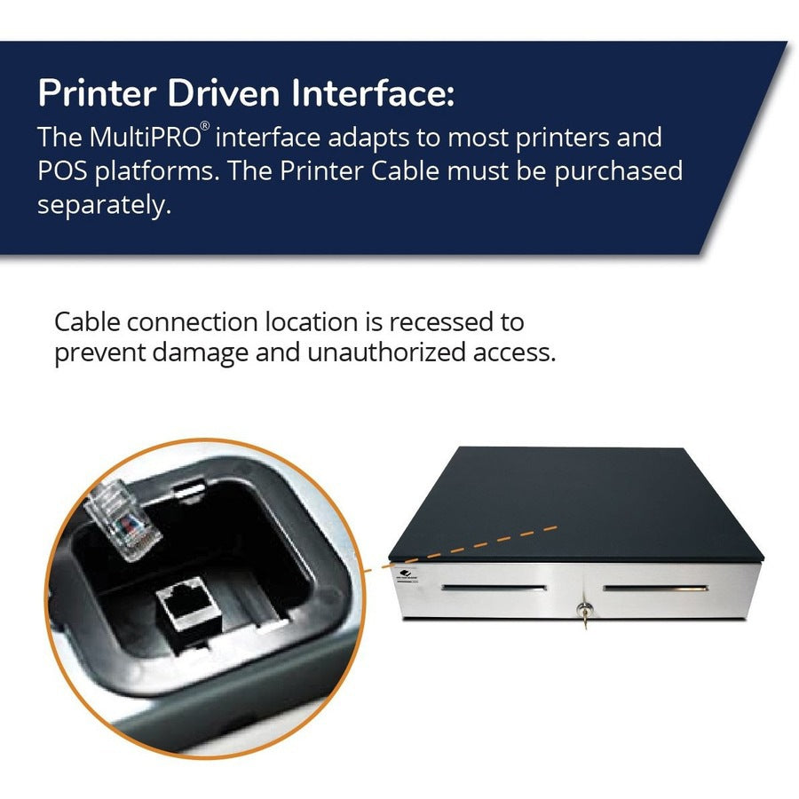Cajón de Dinero apg Cash Drawer Series 4000 1816 Cash Drawer - vista 4