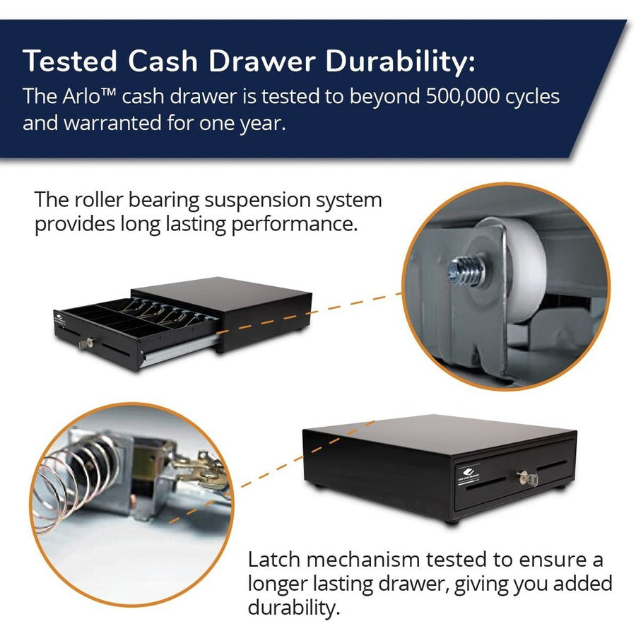 Cajón de Dinero apg Entry Level- 13â€ Electronic Point of Sale Cash Drawer | Arlo Seri - vista 6