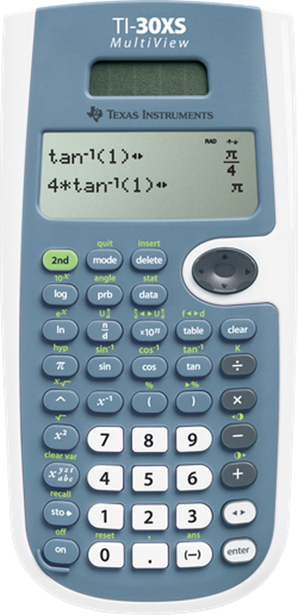 Calculadora Científica Texas Instruments TI-30XS MultiView Scientific Calculator - vista 1