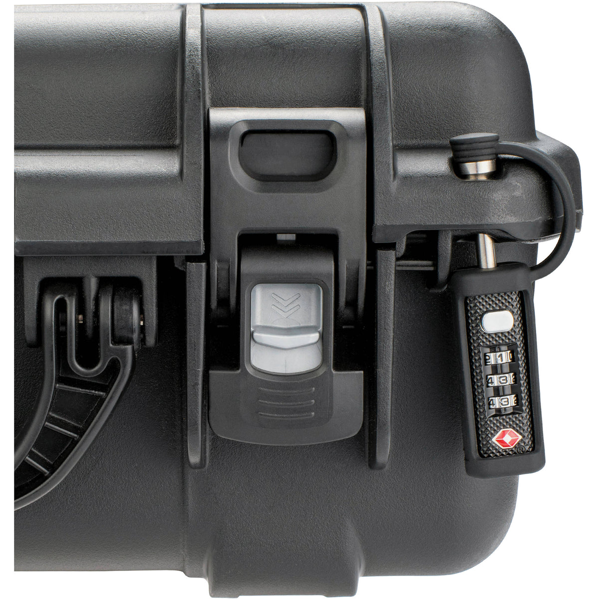 Candado Ruggard 3-Dial Combination Hard TSA - en uso