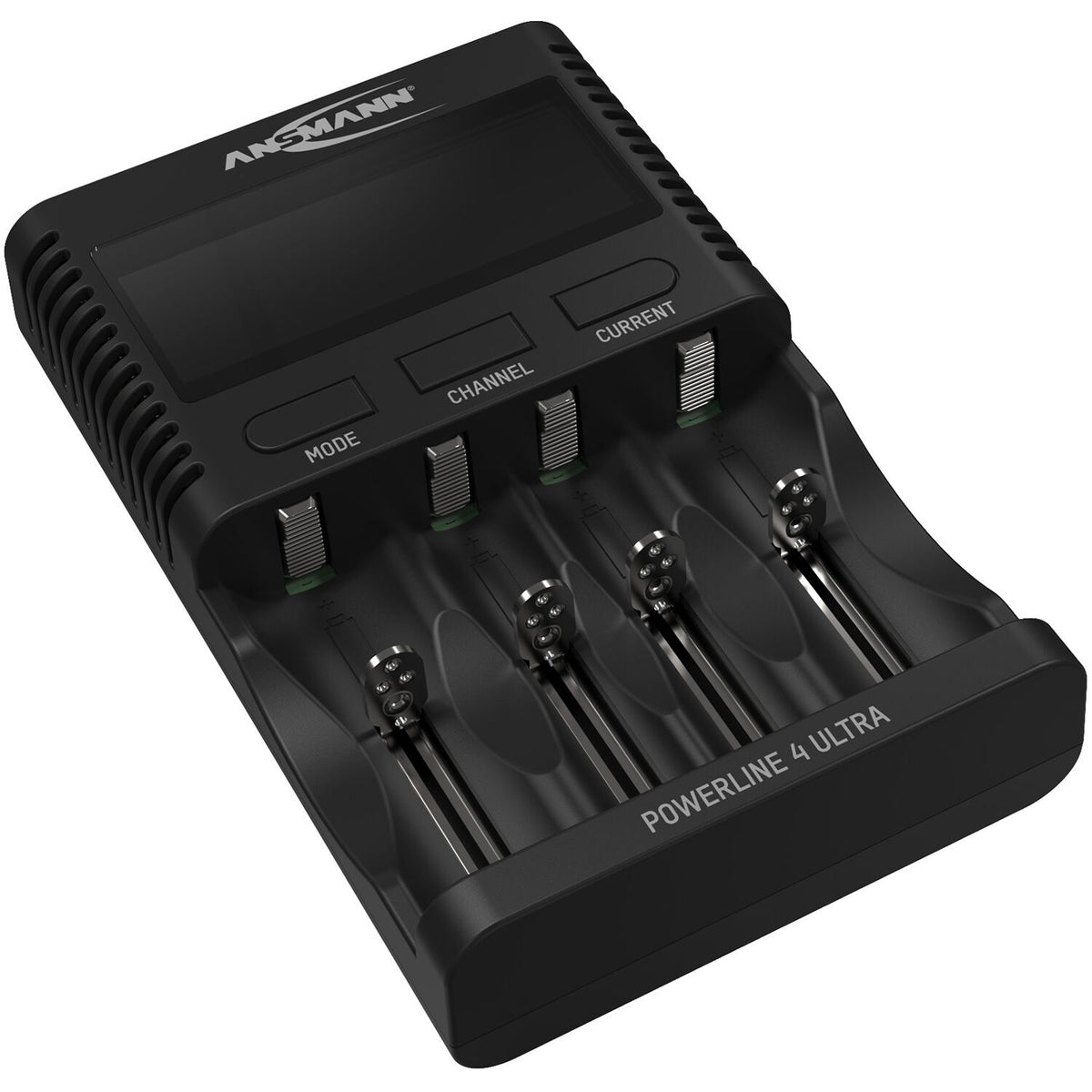 Cargador Ansmann Powerline 4 Ultra para NiMH & Lithium Cells - contenido de la caja