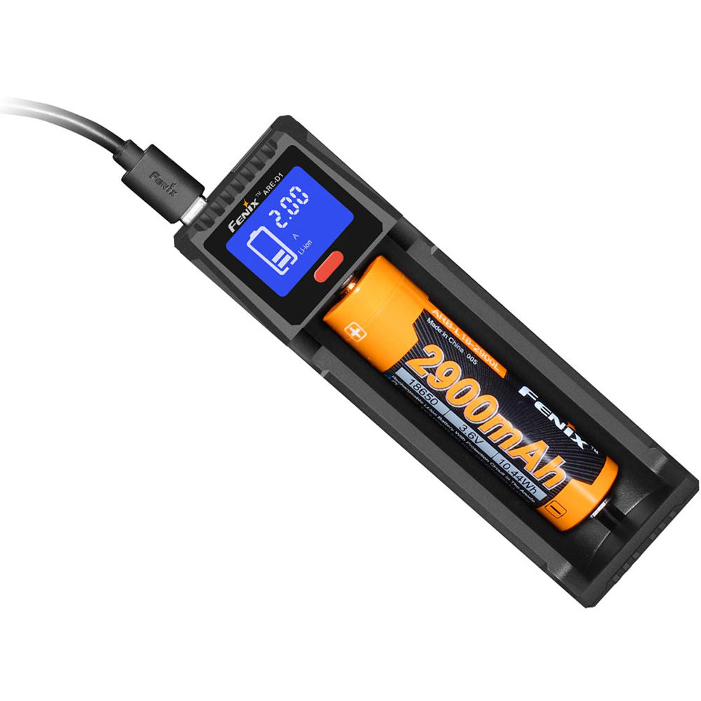 Cargador Fenix Flashlight ARE-D1 - vista frontal