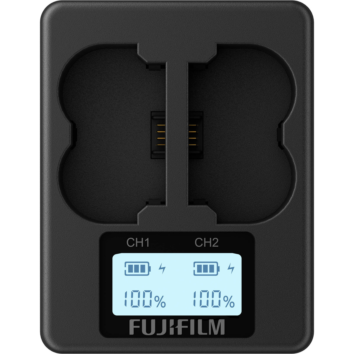 Cargador Fujifilm BC-W235 Dual - vista frontal