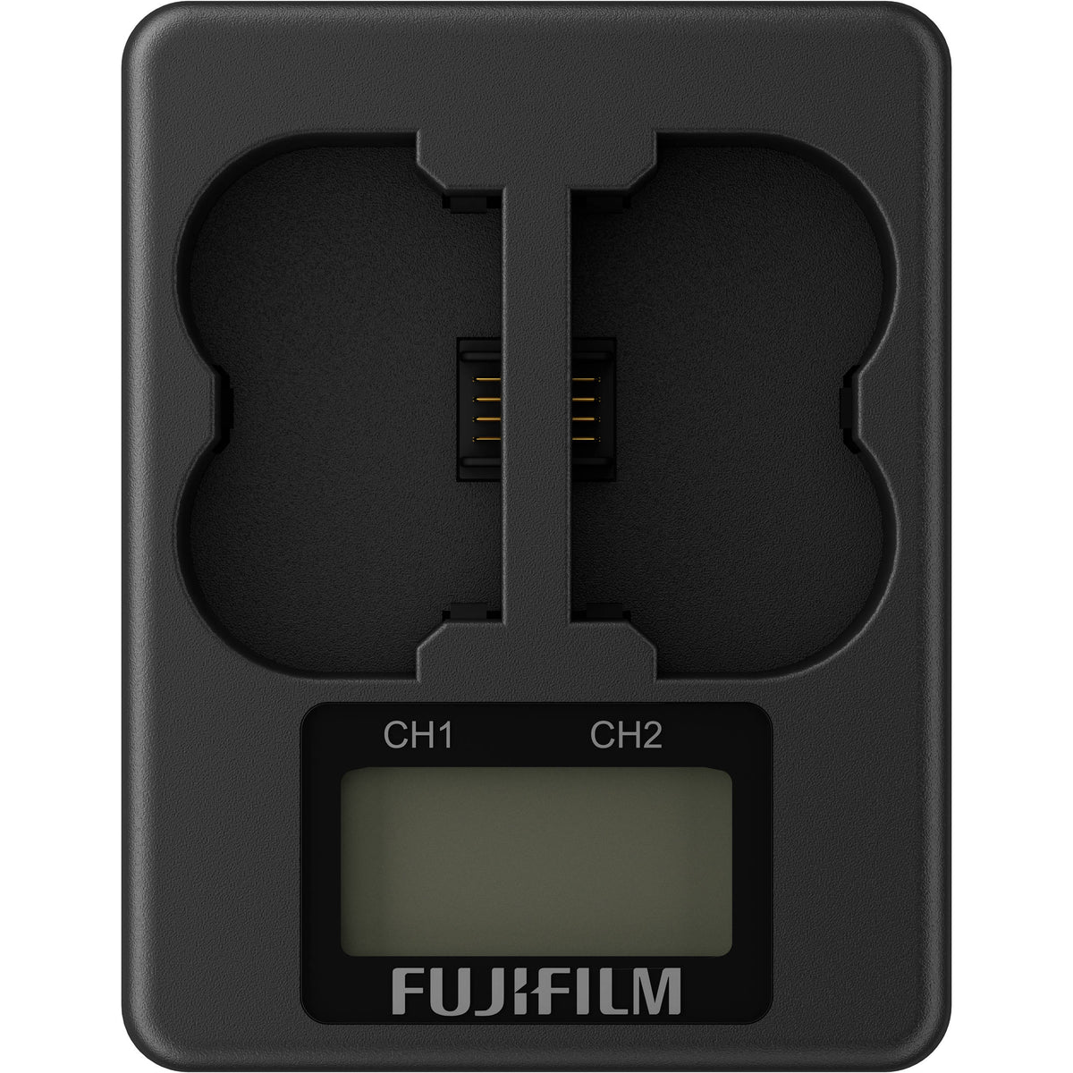 Cargador Fujifilm BC-W235 Dual - vista trasera