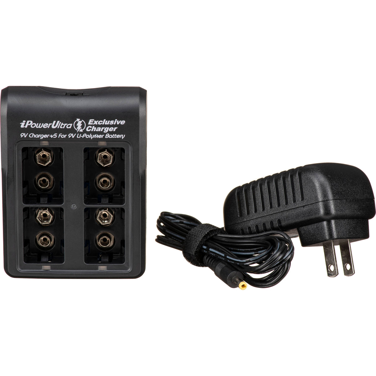 Cargador iPower 9V Fast Smart - vista lateral