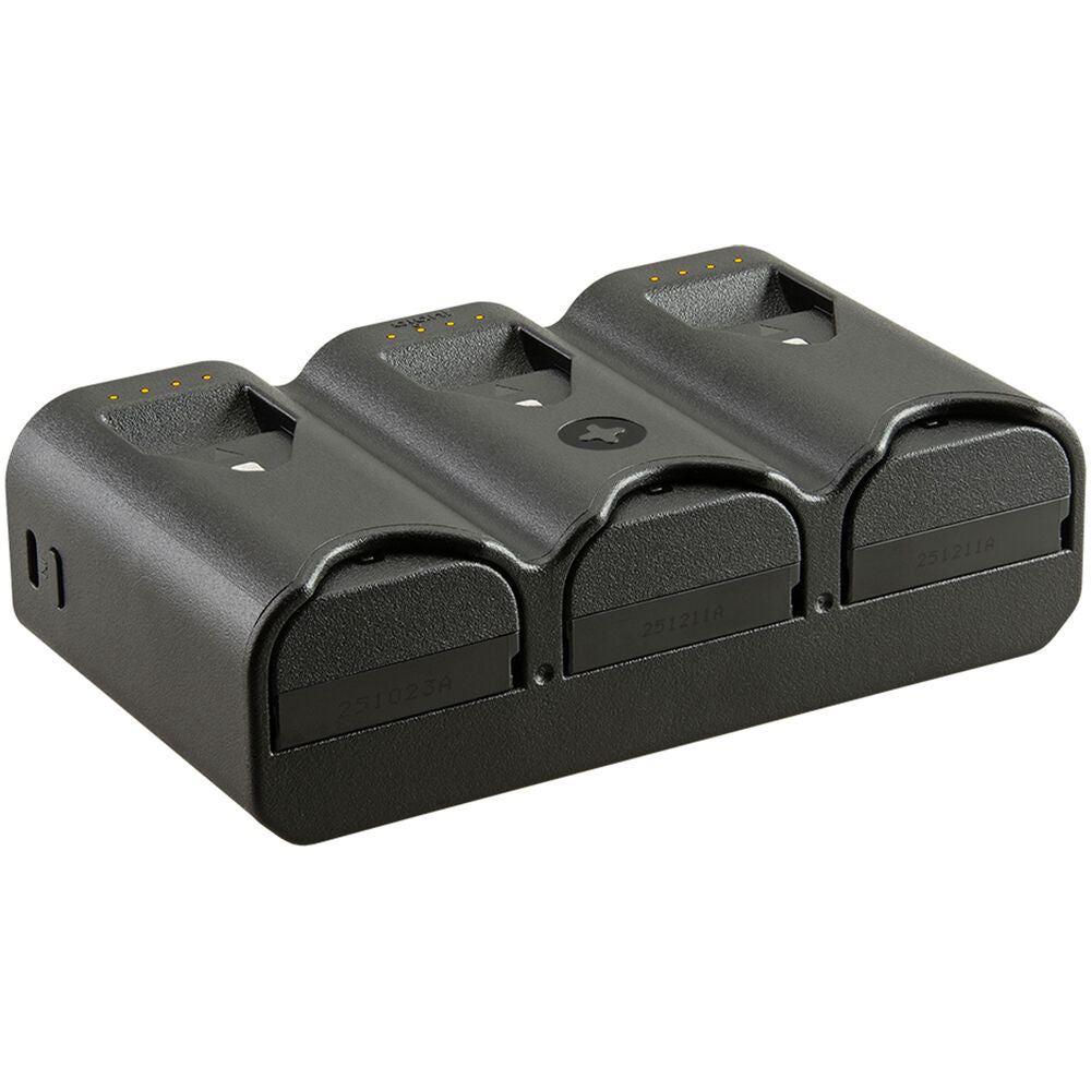 Cargador Jupio Tri-Charge Air3 para Canon LP-E6 - vista lateral