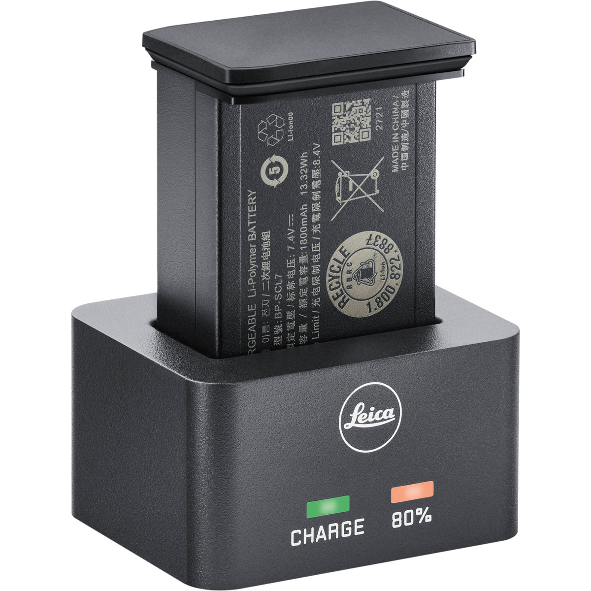 Cargador Leica BC-SCL7 - vista frontal