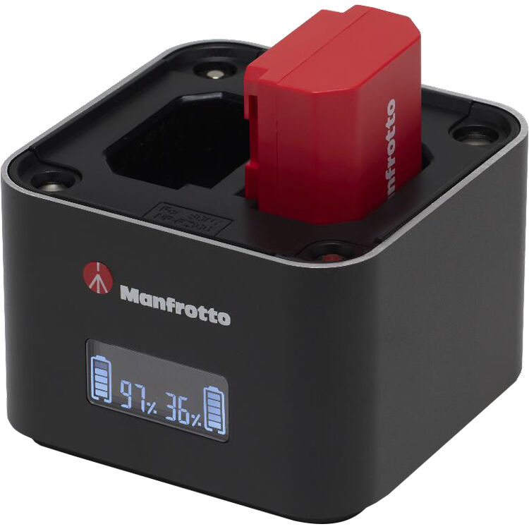 Cargador Manfrotto ProCUBE 3 Professional Twin para Select Canon - vista principal