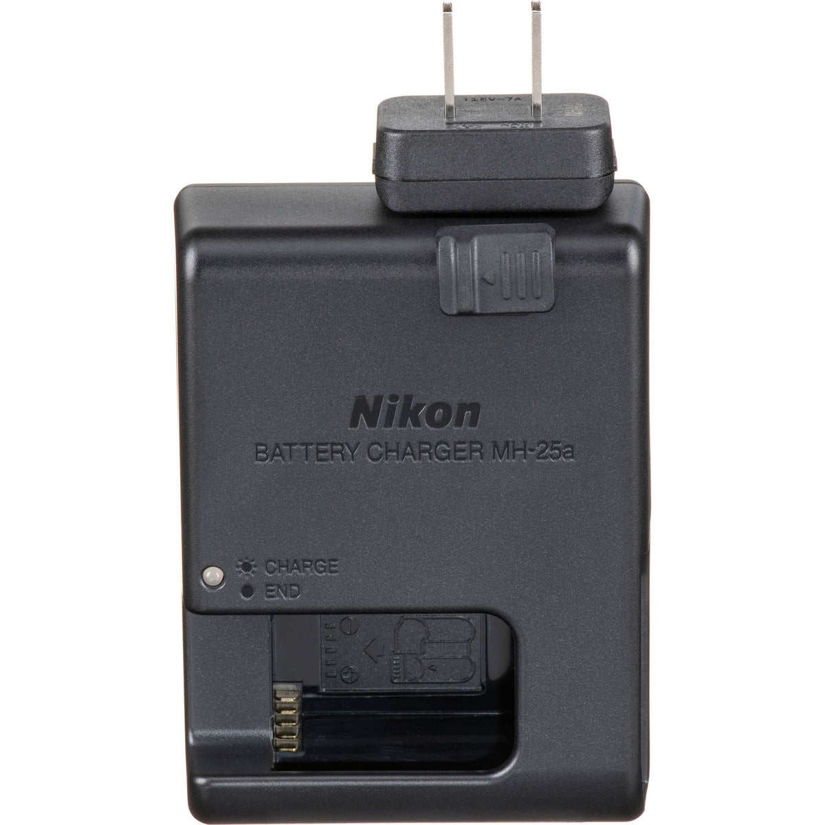 Cargador Nikon MH-25a - vista trasera